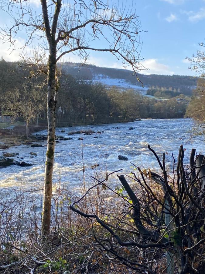 Cobbler'S Cottage At Kindrochet, Strathtay Pitlochry Esterno foto