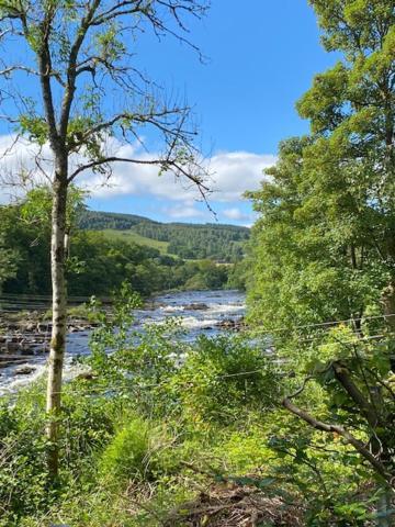 Cobbler'S Cottage At Kindrochet, Strathtay Pitlochry Esterno foto