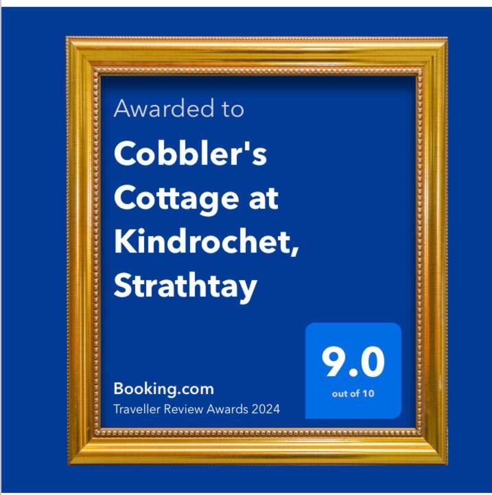 Cobbler'S Cottage At Kindrochet, Strathtay Pitlochry Esterno foto